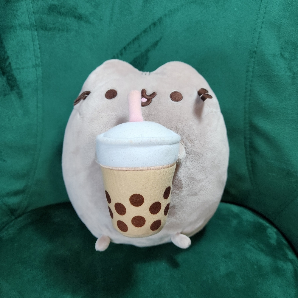 Pusheen Gund Boba Tea Plush